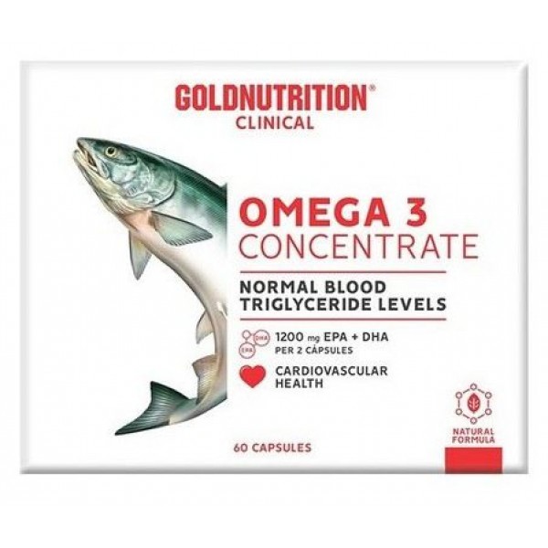 OMEGA 3 CONCENTRATE 60 CAPSULAS