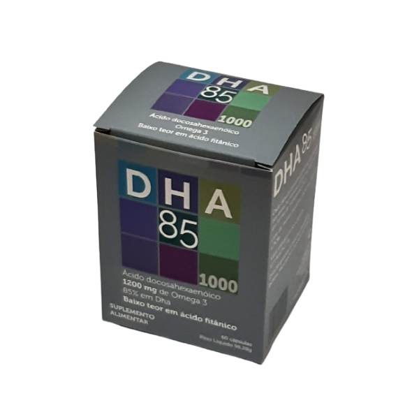 DHA 85 1000mg 60 CAPSULAS