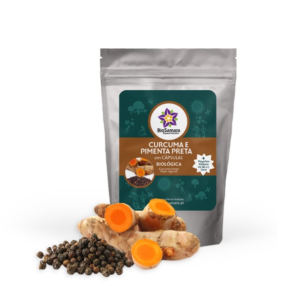 Curcuma e Pimenta Preta