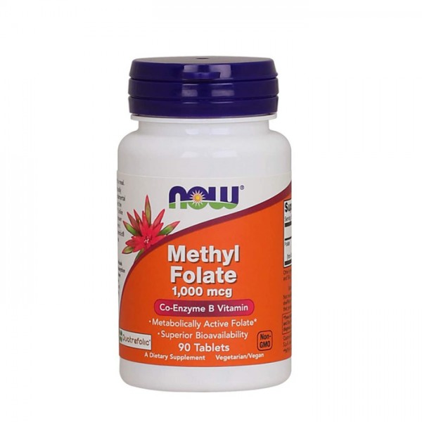 METHYL FOLATE 1000mcg 90 COMPRIMIDOS