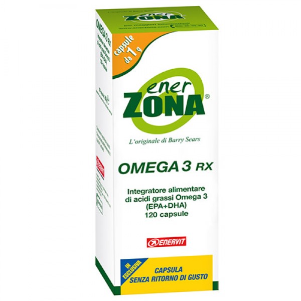 ENERZONA OMEGA 3 RX 120 CAPSULAS