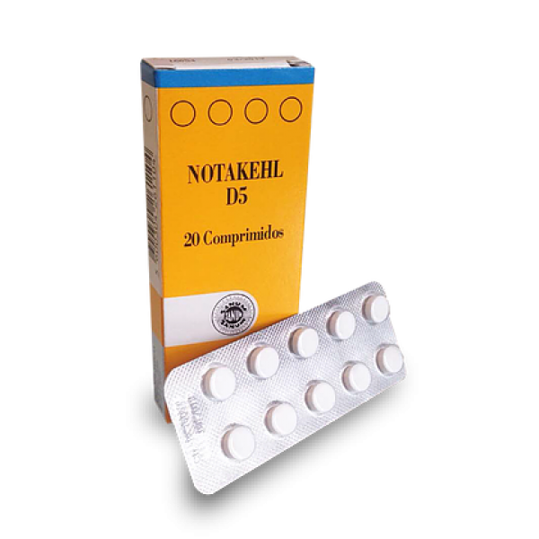 Notakehl D5, comprimidos